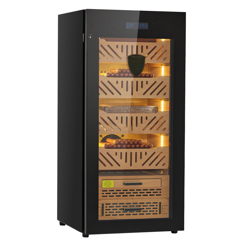 Armoire à cigares 88L avec refroidisseur à compresseur 1000 litres
