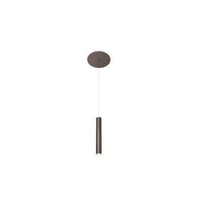 Lungo - Pendant - 1.6"W x 11.8"H - Dark Matt