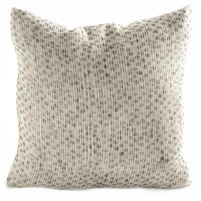 Housse et insert de coussin carré en lin Negev