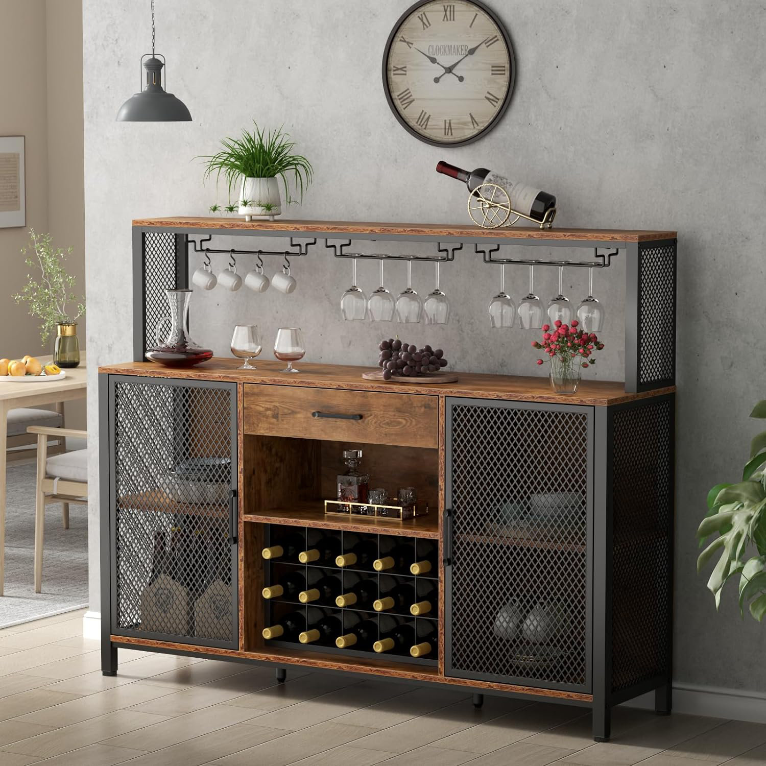 Wrought Studio Inus Bar Cabinet - Wayfair Canada