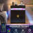 Modern Led Nightstand With Motion Sensor, App-controlled Rgb Lights & 2 Drawers - Textured Bedside Table-671269082