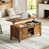 Rustic Brown Top/Rustic Brown Base