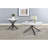 Newport Mirage White End Table