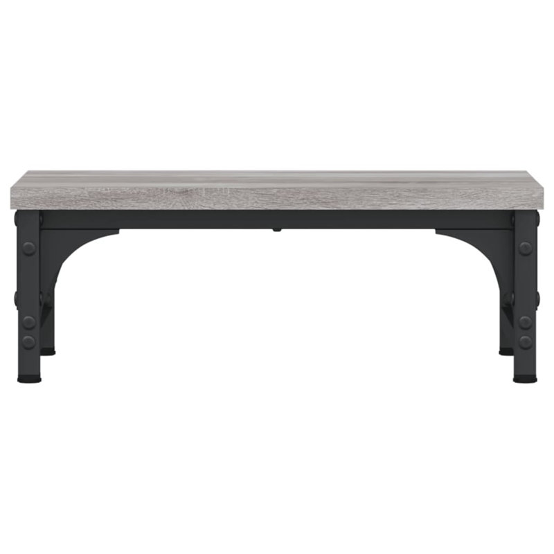 Millers Monitor Stand, 14cm H x 15.6cm W x 23cm D, Grey Sonoma