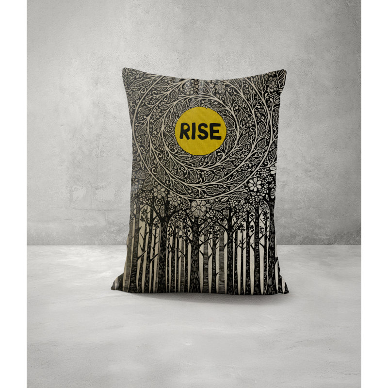 Oreiller en faux bois Rise