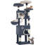 180 cm Cat Tree for Indoor Cats, Cat Tower, Multi-Level Cats Condo with 8 Scratching Posts, 3 Platforms, 2 Caves, Basket, Plush Balls, Sisal Rope, Anti-Tip Kit -1007212131