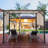 10 pi. L 10 pi. D Pavillon de jardin en acier