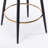 Kanyjah 2-Piece Modern 180° Swivel Bar Stool Chairs Counter Height Bar Stools Kitchen Stools-1909269789-1909269795