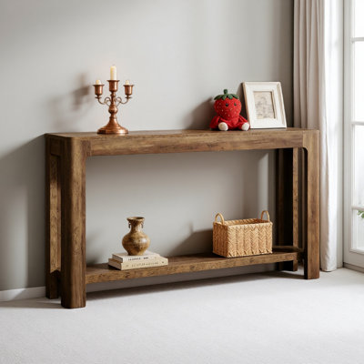 Compact Entrance Table,Natural Style Console Table,Sofa Table