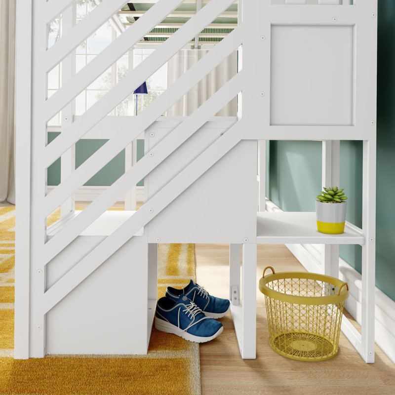 Lit mezzanine Classic Classic, Blanc