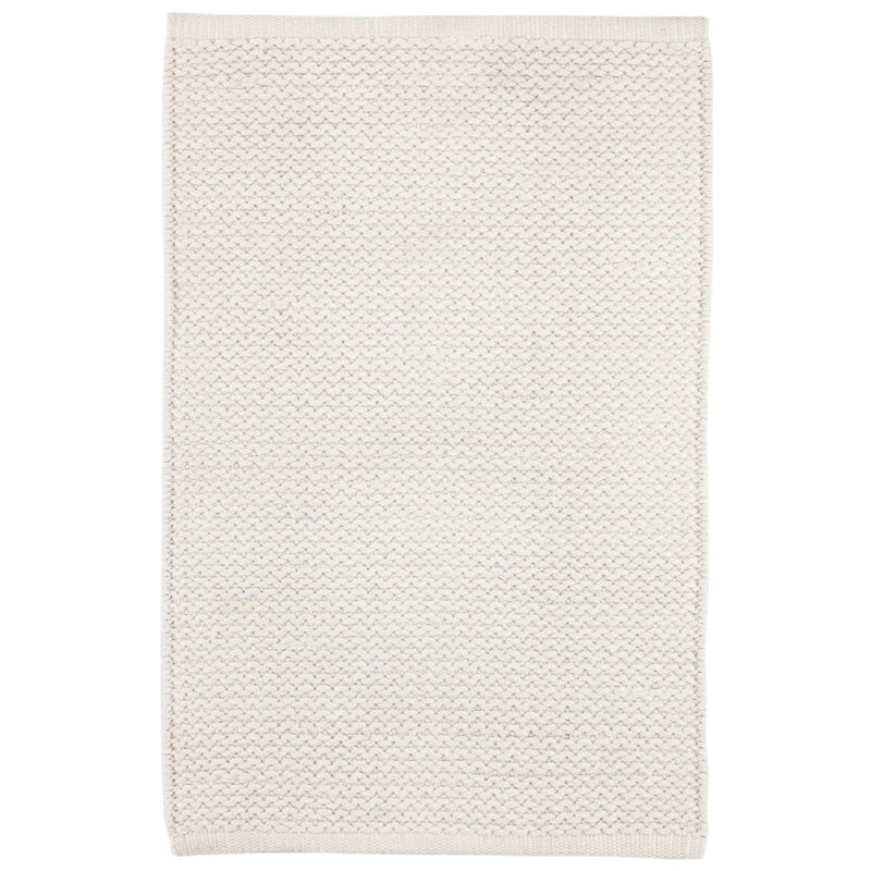 Tapis ivoire tissé à la main Donovan, Rectangle 9 pi 6 po x 13 pi 6 po