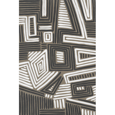 Abstract Maze II by Regina Moore - Wrapped Canvas Painting