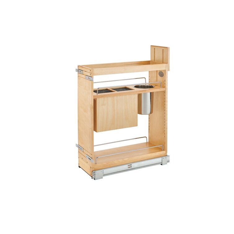 Rev-A-Shelf 448KB Series Pull-Out Knife and Utensil Base Cabinet