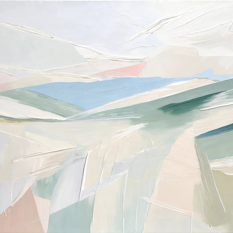 Abstract-Landscape-14  Giclee on Gallery Wrapped Canvas, 24" H x 24" W