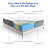Hybrid Mattress, Gel Memory Foam Mattress in a Box, Medium Firm, Motion Isolation, Edge Support, CertiPUR-US and OEKO-TEX Certified-389818901-389818903