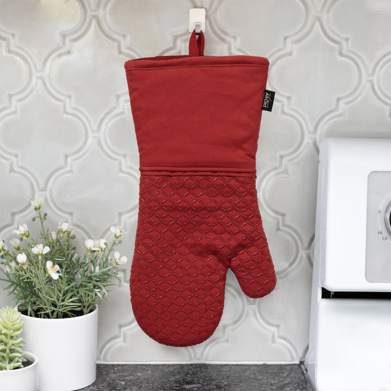 Ensemble de 2 gants de cuisine All-Clad Ogee, Piment