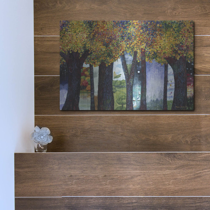 "Inb entre Places" par Maggie Vandewalle, H 12 po x l 16 po