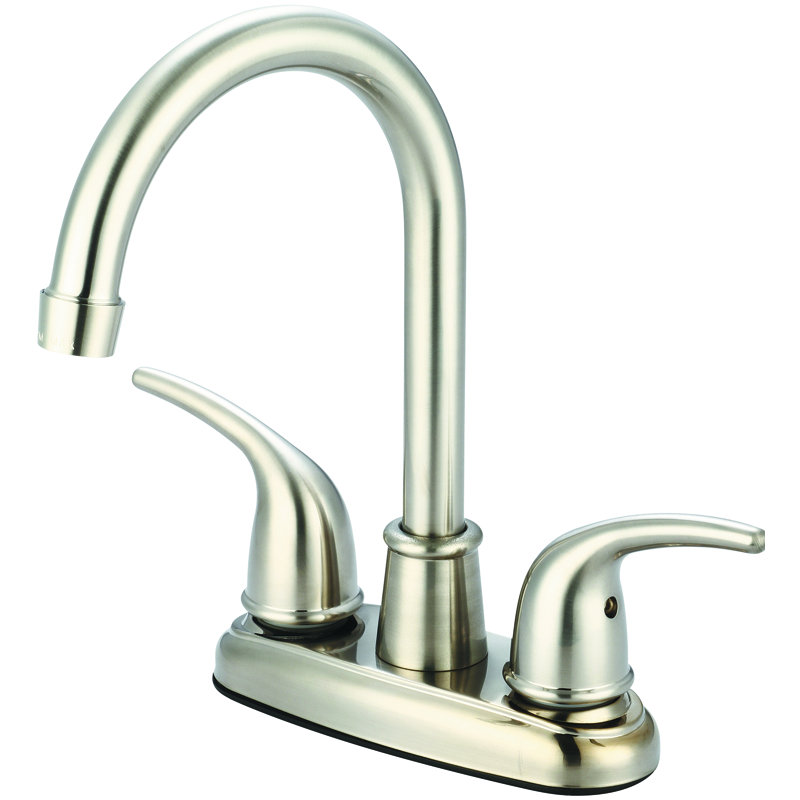 Olympia Faucets Kitchen Faucet, PVD Brushed Nickel