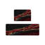 Tapis de cuisine en marbre rouge, noir et or, 2 pièces pour la cuisine et le salon, décoration intérieure luxueuse
