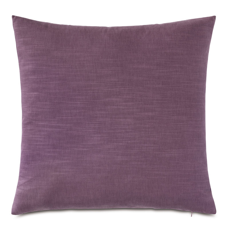 Tabitha Abstract Cotton Blend Throw Pillow, Neyda Plum