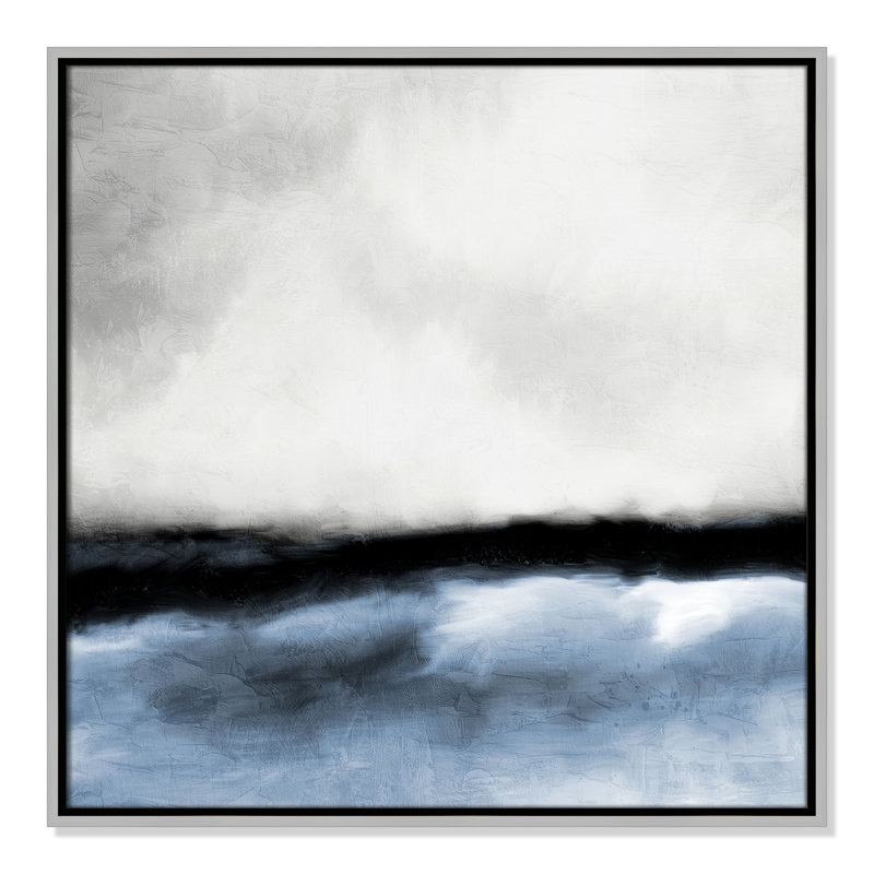 Across the Horizon - Version carrée, impression par Kimberly Allen, H 25,5 po x l 25,5 po x P 2 po, Pas de tapis