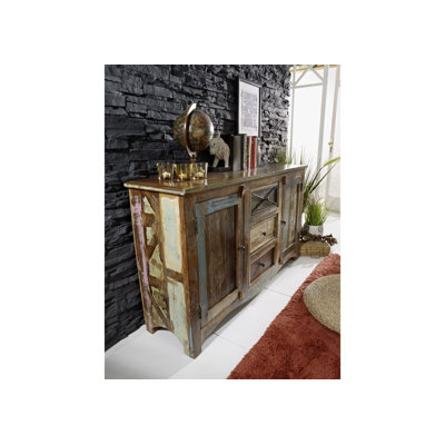 Nature Of Spirit Solid Wood 150cm W 3 - Drawer Chest of Drawers