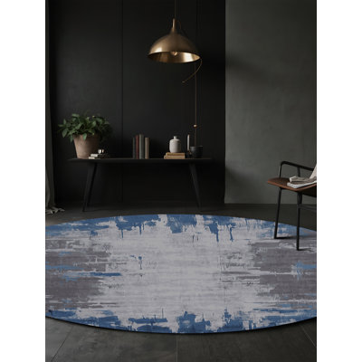 Tapis gris lavable à la machine