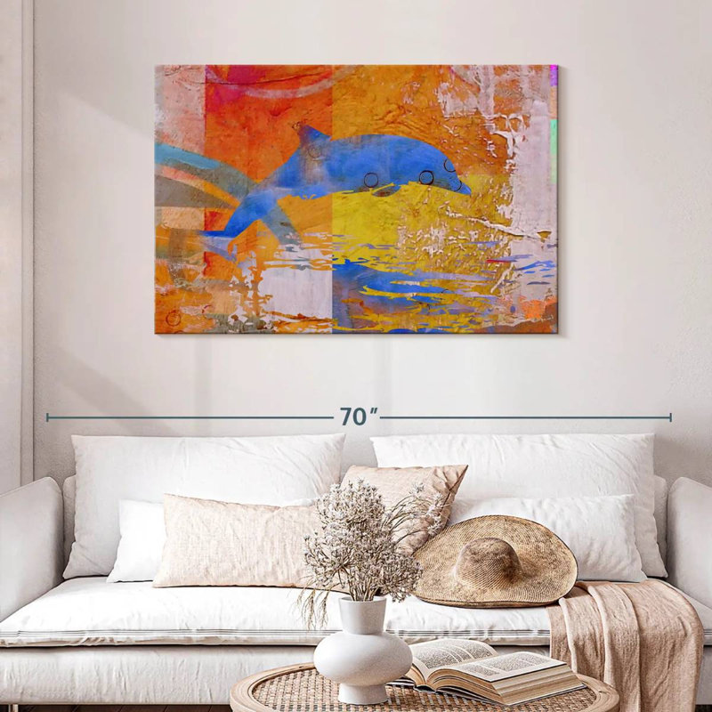 Brampt Dolphin II, 30" H x 45" W