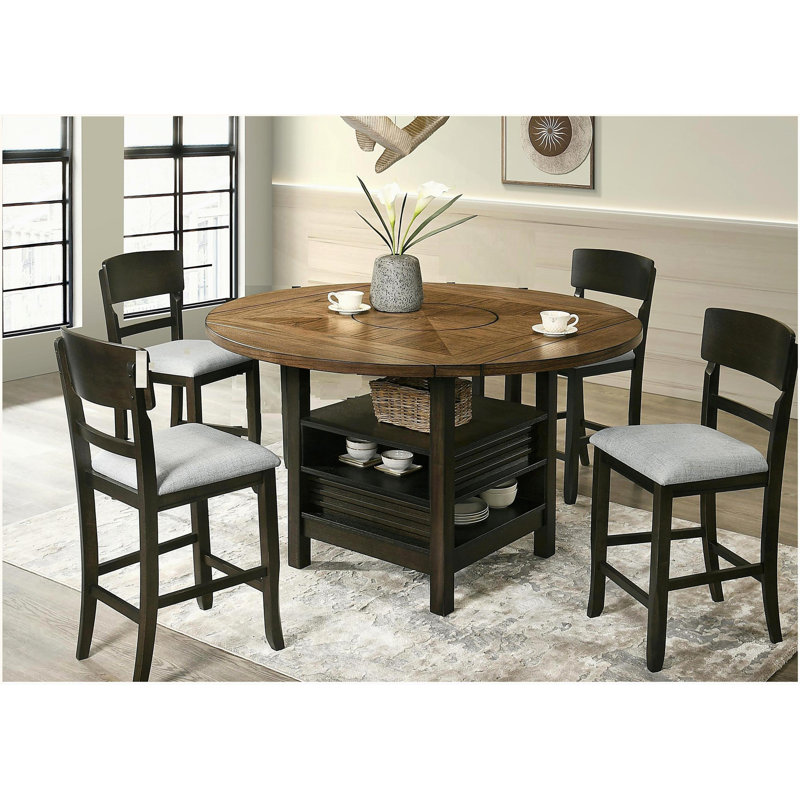 Chaise de salle à manger rembourrée 2pc