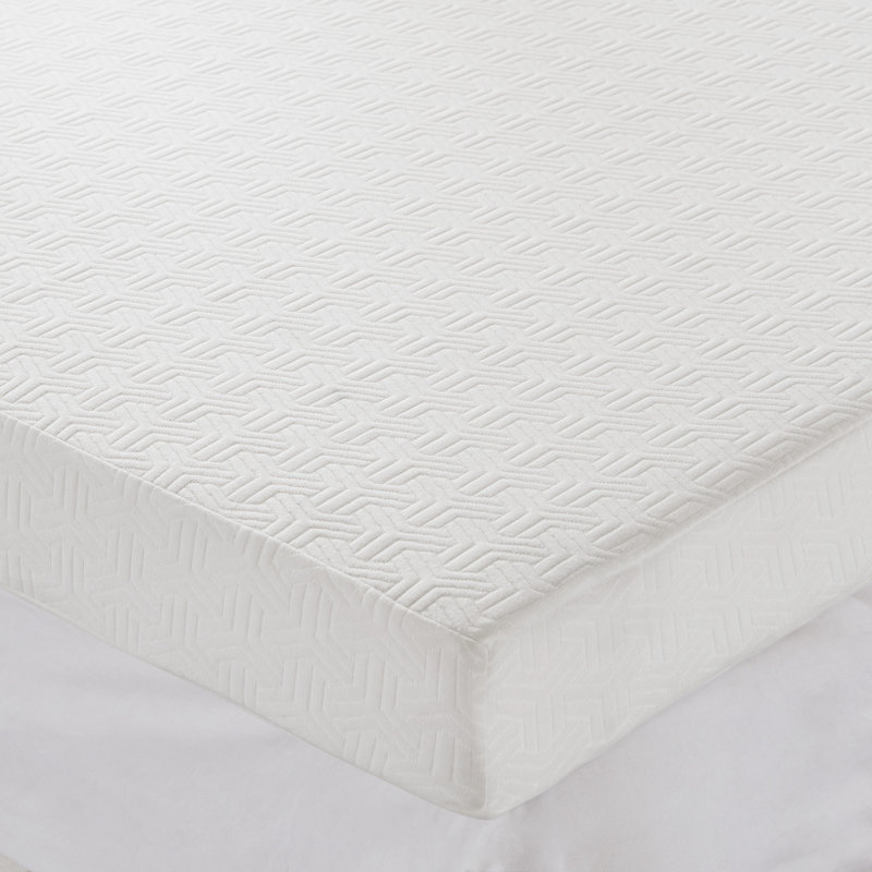4" Gel Memory Foam with 3M Cover Mattress Topper, King