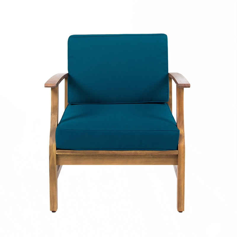 Chaises de patio, Bleu