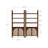 Cordi Boho 3-Shelf Bookshelf Cabinet With Rattan Doors-102095356