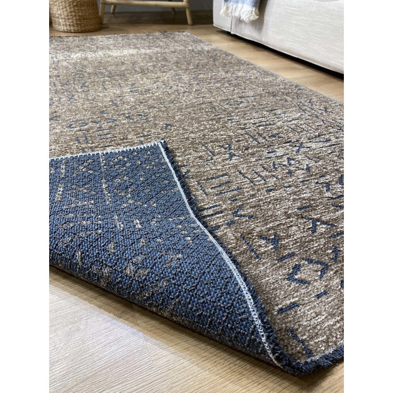 Tapis en coton Prescod avec envers antidérapant, Tapis de couloir 3 pi 3 po x 8 pi 2 po