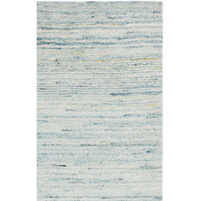 Pecktonville Hand Woven Performance Abstract Rug
