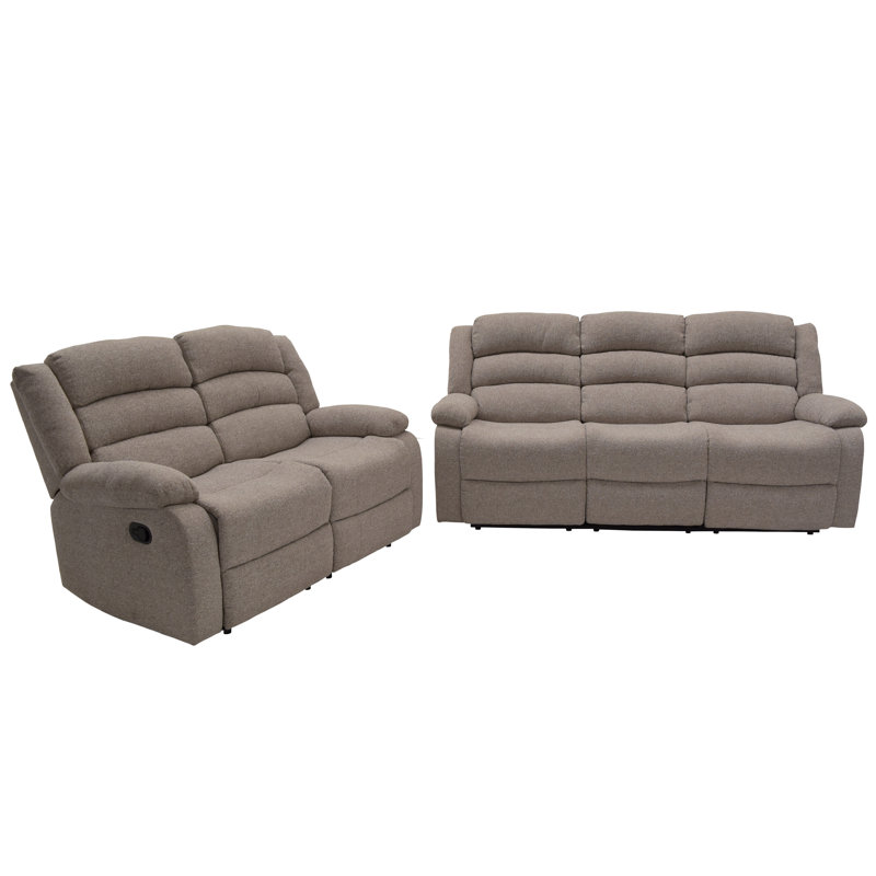 Sylvanas 3+2 Sofa Set Recliner Beige