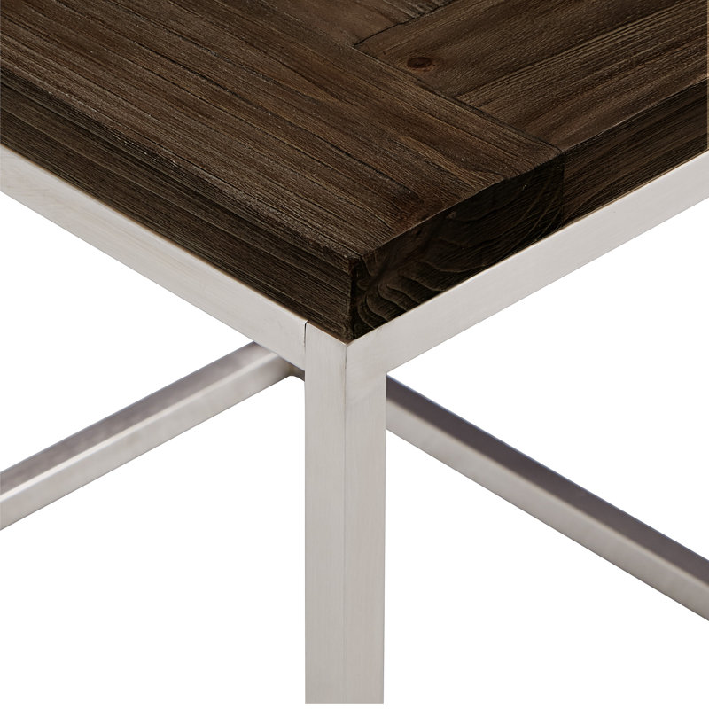 Mokshit End Table, Dark Brown