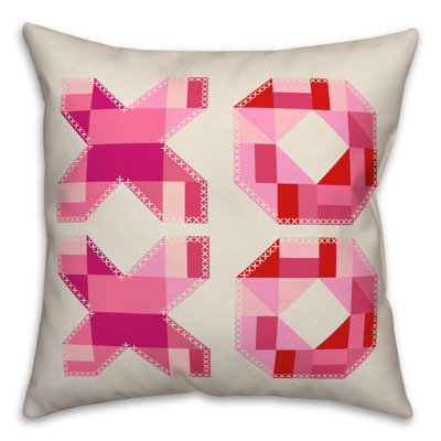  No Pattern And Not Solid Color Polyester Throw Pillow