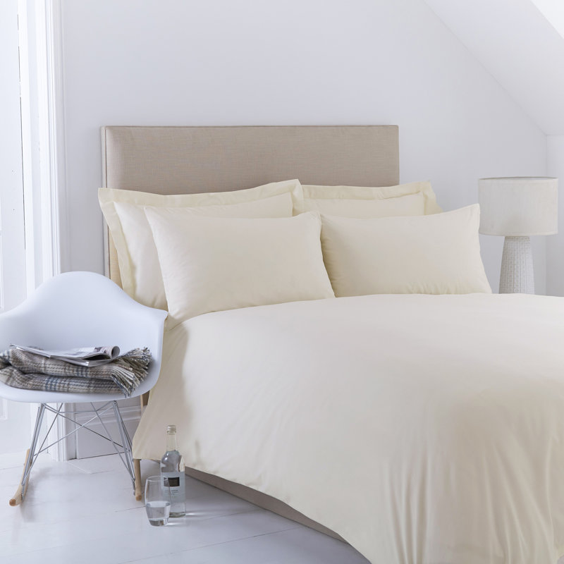 Margret Ruffled Bed Skirt, Ivory, King (5')