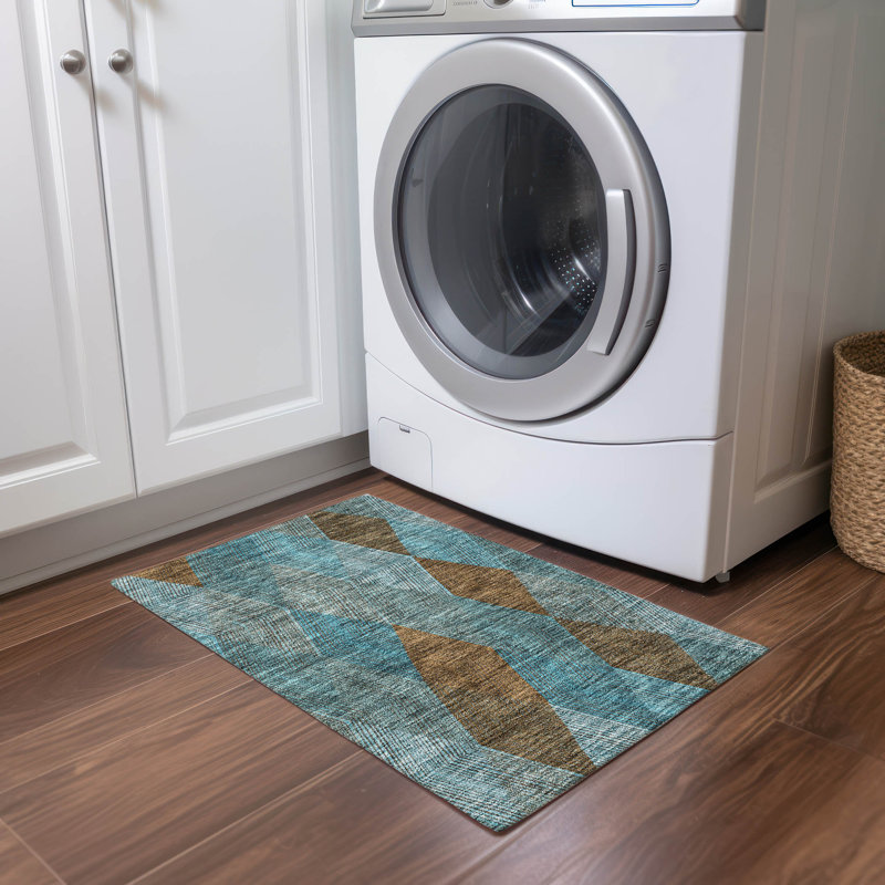 Tapis Aquaisha avec envers antidérapant, Rectangle 1 pi 8 po x 2 pi 6 po