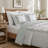 3 PCS Full/Queen Comforter Set, Green