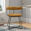 Chaise d'appoint en cuir véritable Griffin