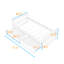 Lit plateforme simple en bois avec 2 tiroirs-2088973679