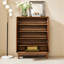Armoire de rangement à chaussures en bois massif