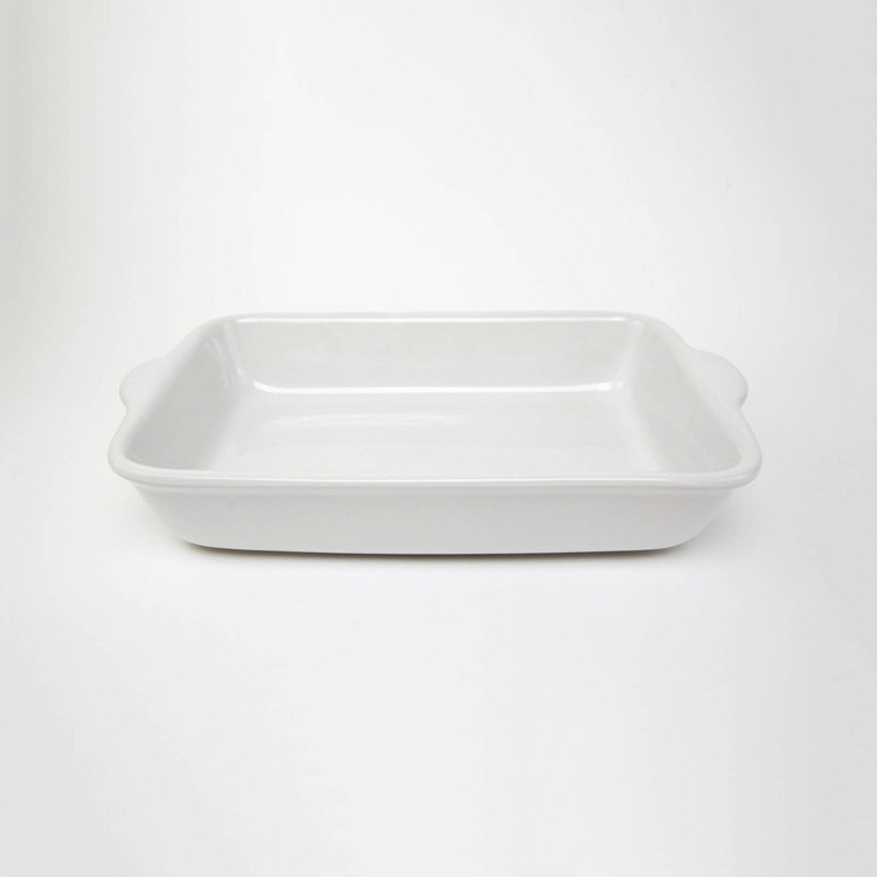 Plat de cuisson moyenne rectangulaire en pierres carthage.co, Perle