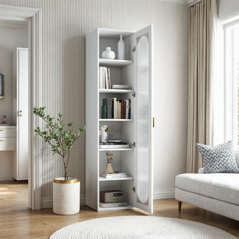 Grande armoire vitrée à 6 portes pour le salon, la cuisine, la chambre à coucher et le bureau