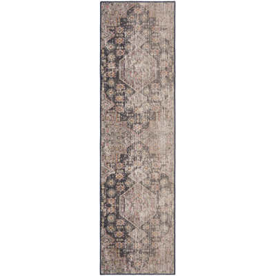 Hogue Hooked Black/Taupe Indoor/Outdoor Rug
