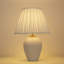 Lampe de table plissée 1 lumière Ravenna-102300342