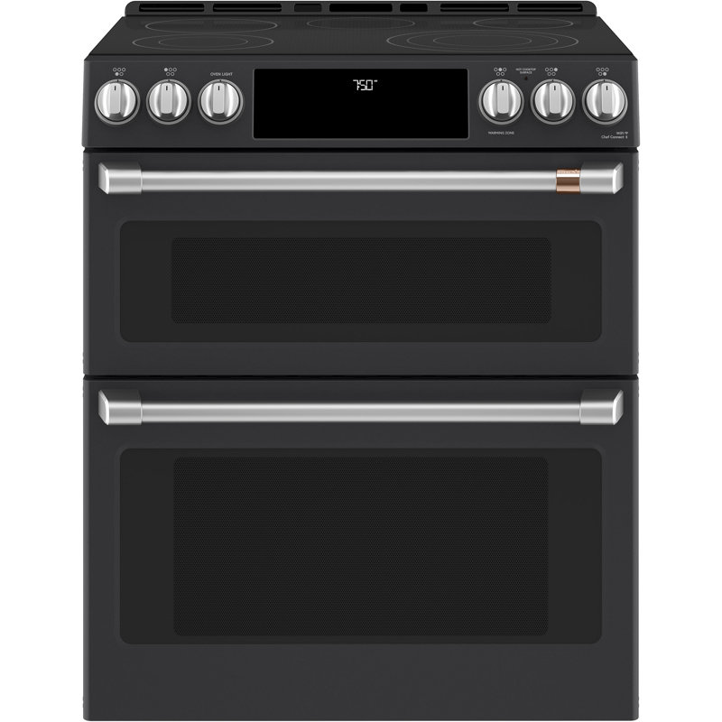 Front Control Electric Range Handle Kit, Brushed Stainless