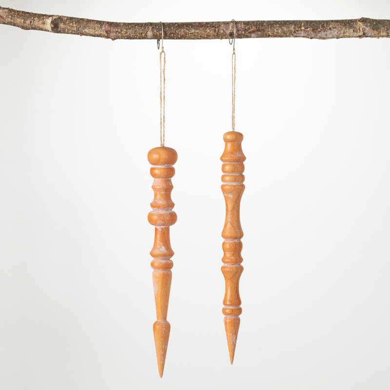 Elzada The Holiday Aisle® No Pattern Finial Ornament