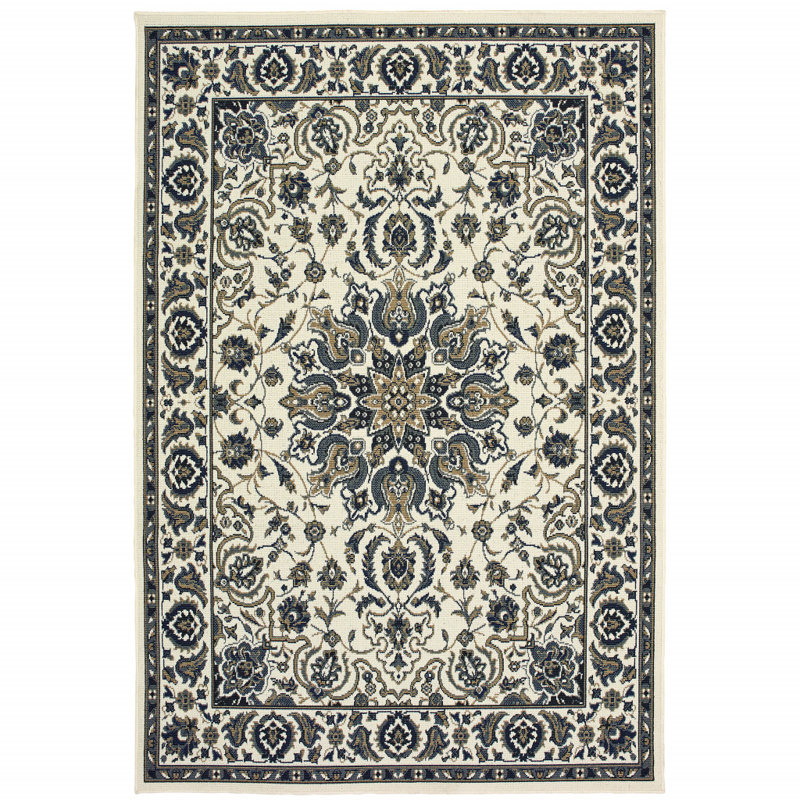 Tapis d'intérieur / extérieur Anastasaos, Rectangle 1 pi 9 po x 3 pi 9 po